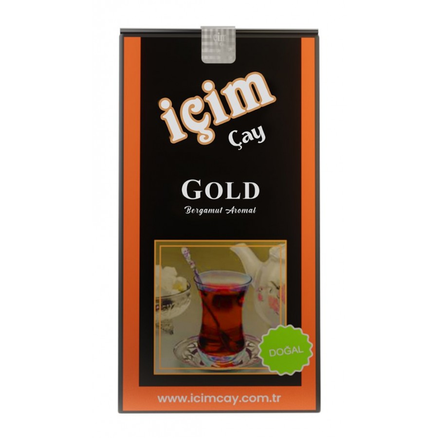 İçim Çay Gold 500 gr Bergamot Aromalı