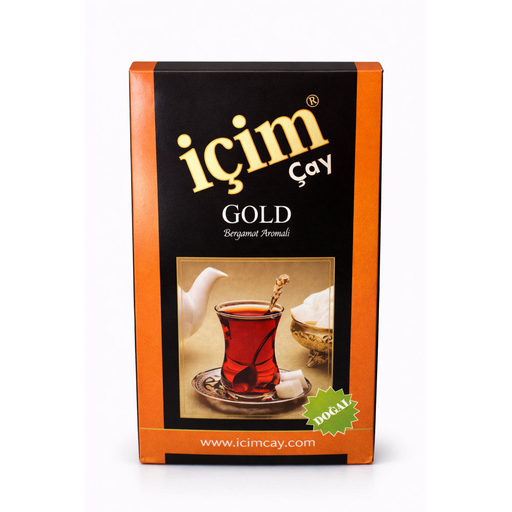 İçim Çay Gold 500 gr Bergamot Aromalı