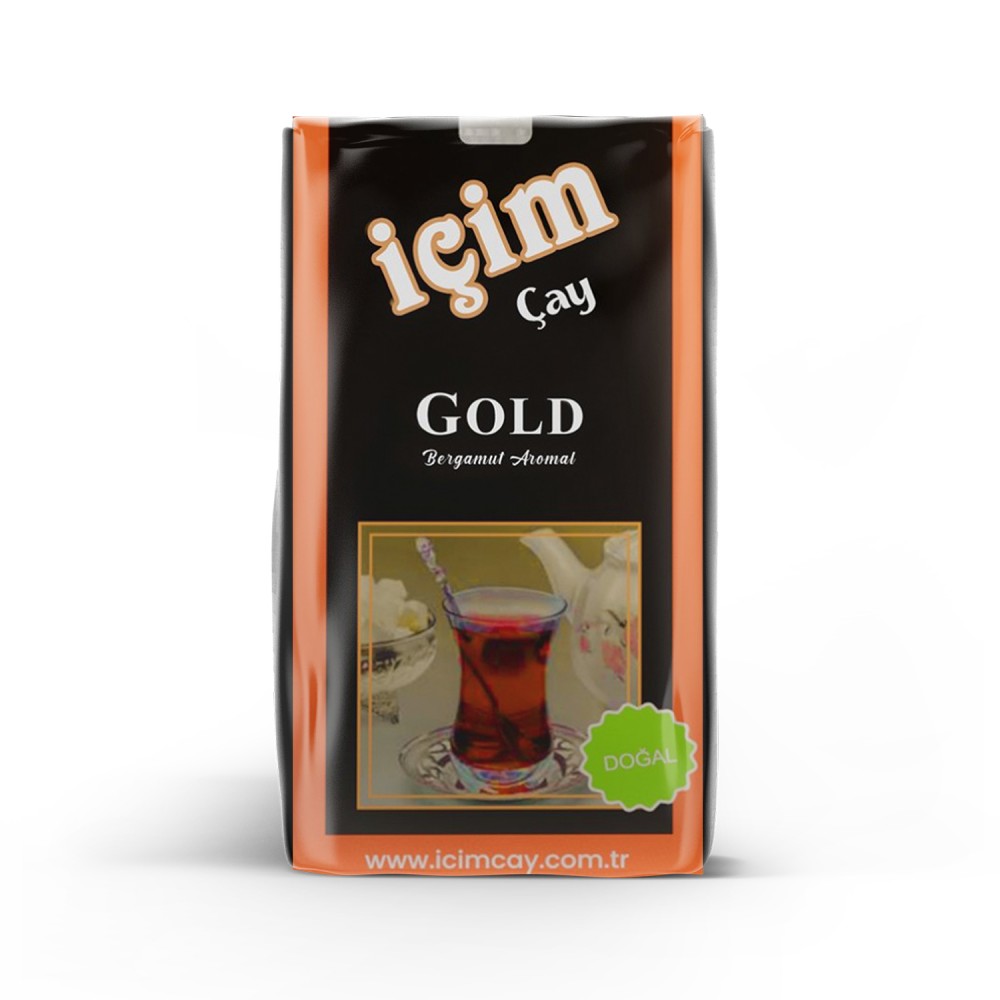 İçim Çay Gold 500 gr Bergamot Aromalı